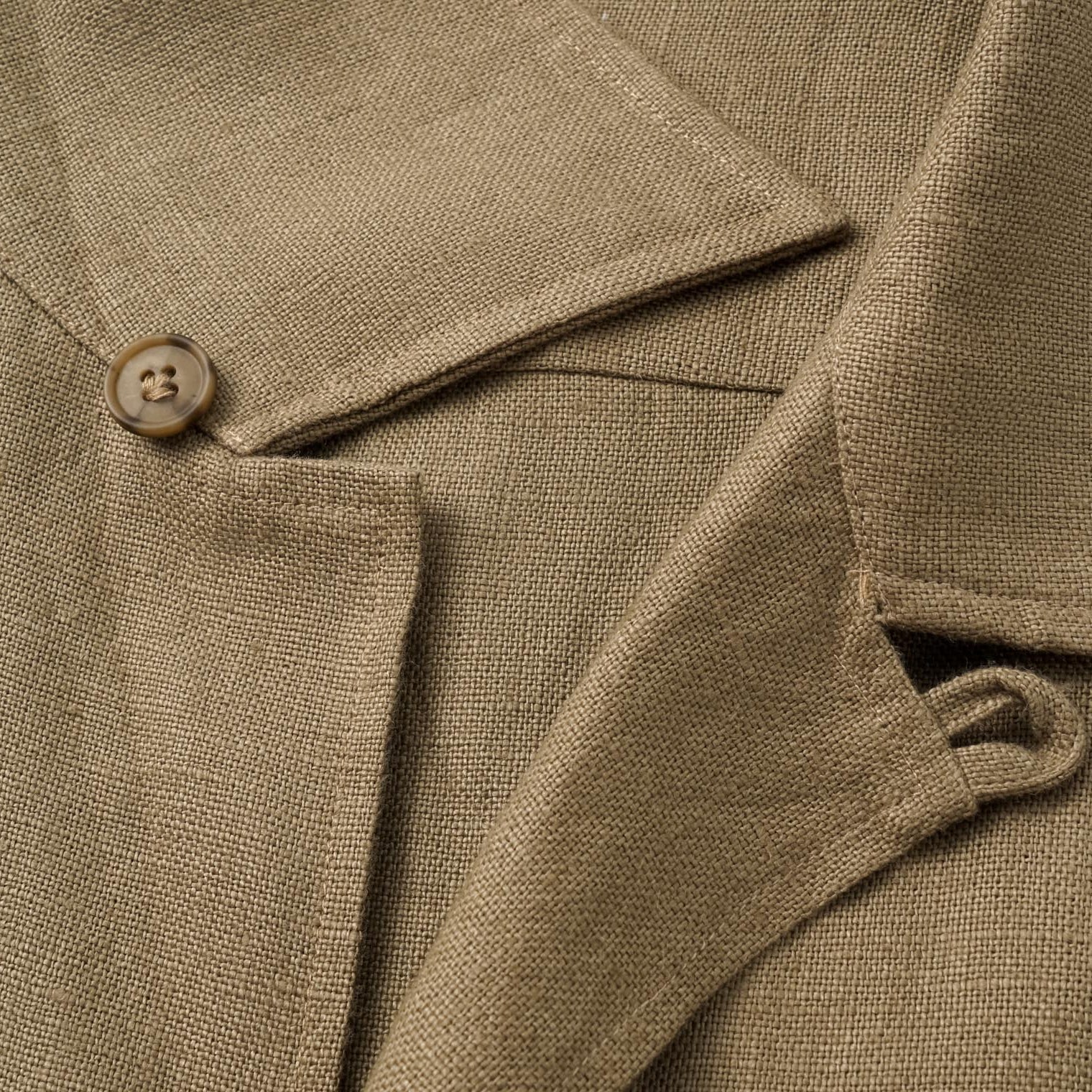 IRISH LINEN WORKER OVERSHIRT by B. McNUTT - Image 5