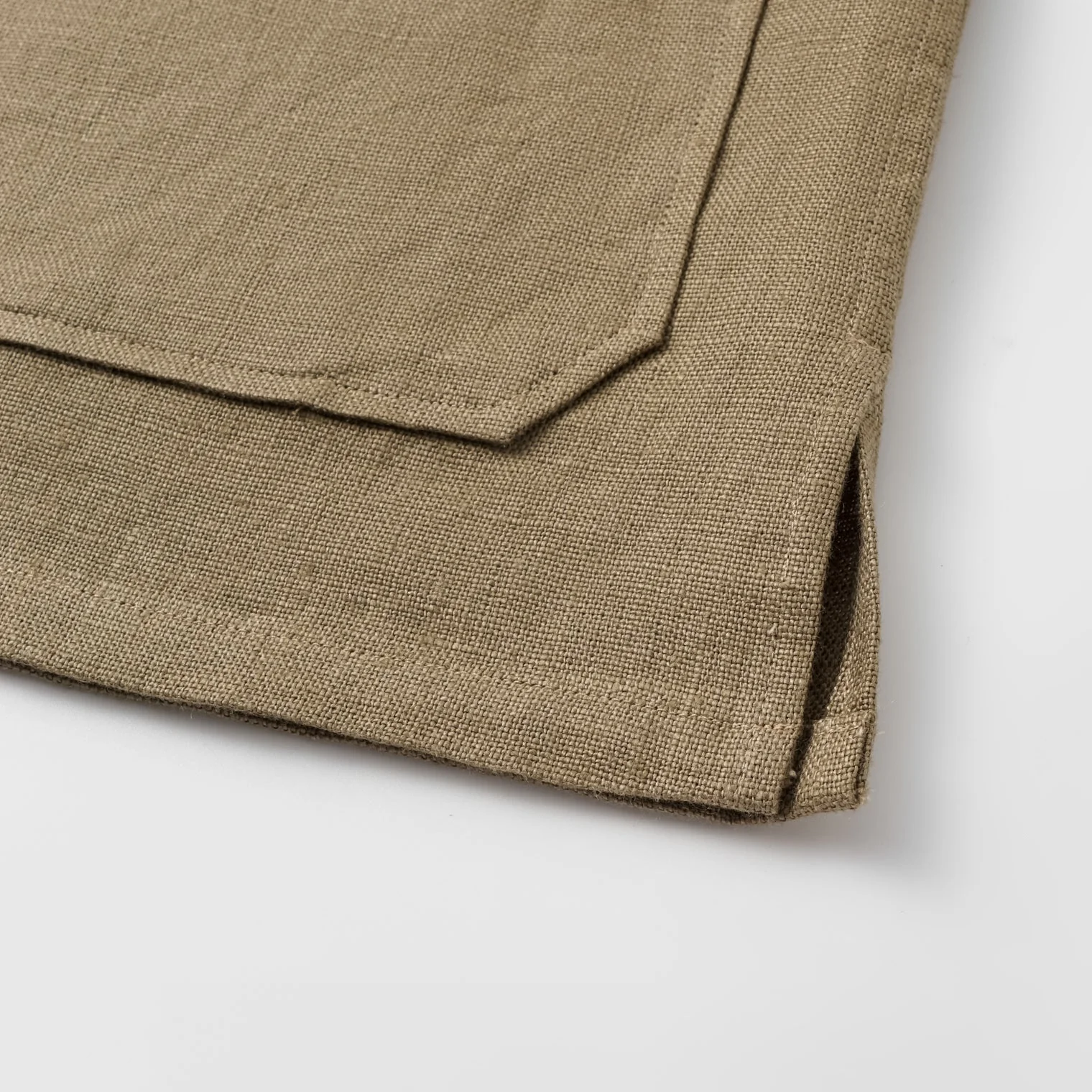 IRISH LINEN WORKER OVERSHIRT by B. McNUTT - Image 8