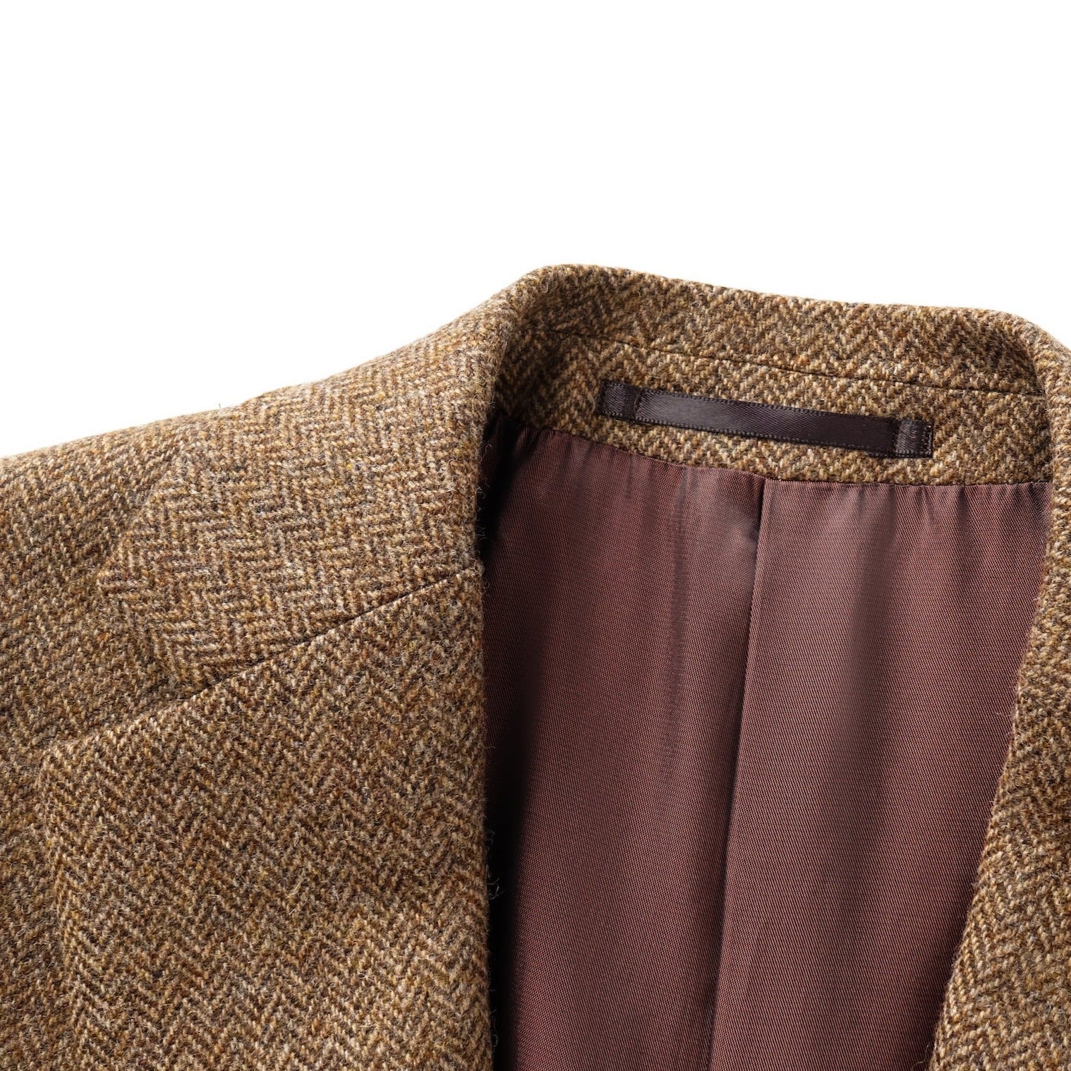 LAMBSWOOL HERRINGBONE BLAZER by A.MOON - Image 3