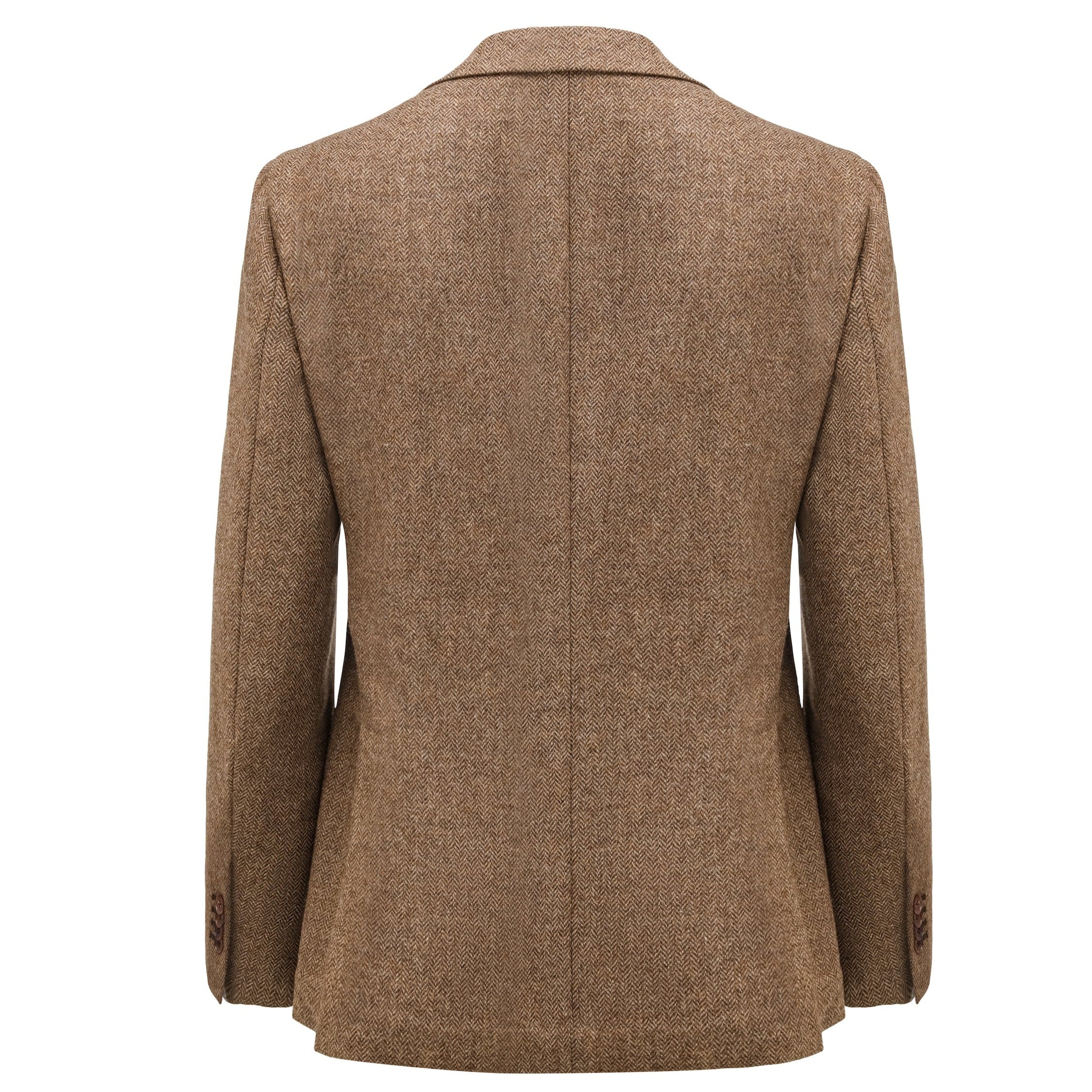 LAMBSWOOL HERRINGBONE BLAZER by A.MOON - Image 5