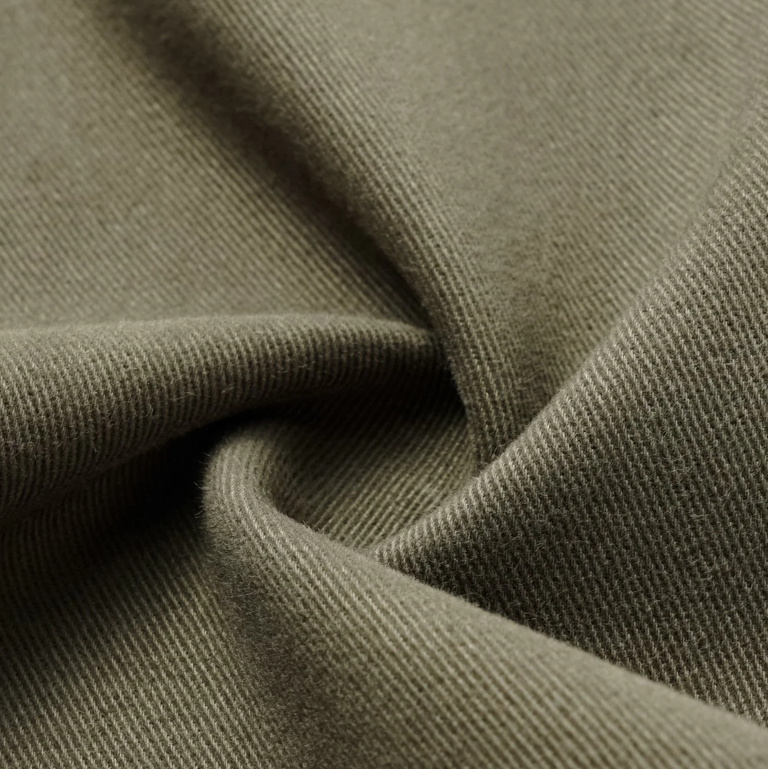 MEDIUMWEIGHT SANDED TWILL COTTON TROUSERS by B. MOSS - Image 7
