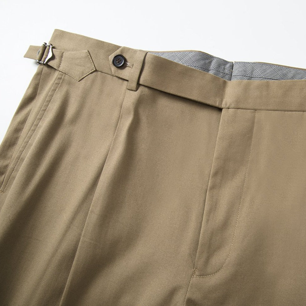 LIGHT STRETCH CHINO TROUSERS by B. MOSS - Image 6