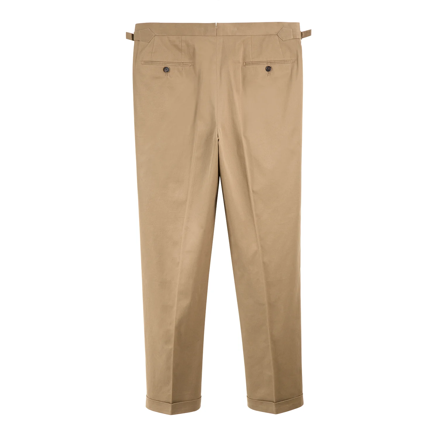 LIGHT STRETCH CHINO TROUSERS by B. MOSS - Image 7