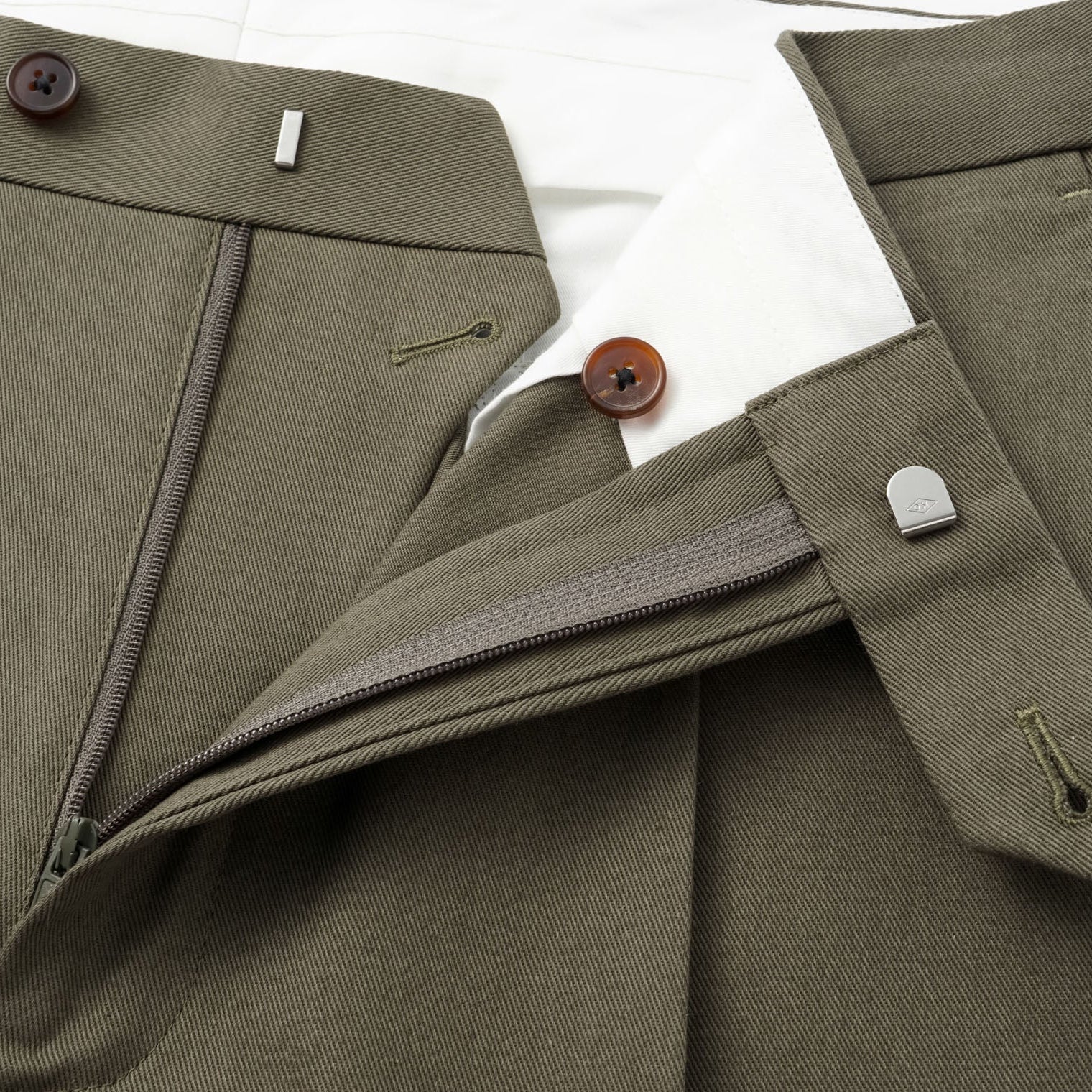 TWILL COTTON SPORT TROUSERS by B.MOSS - Image 9