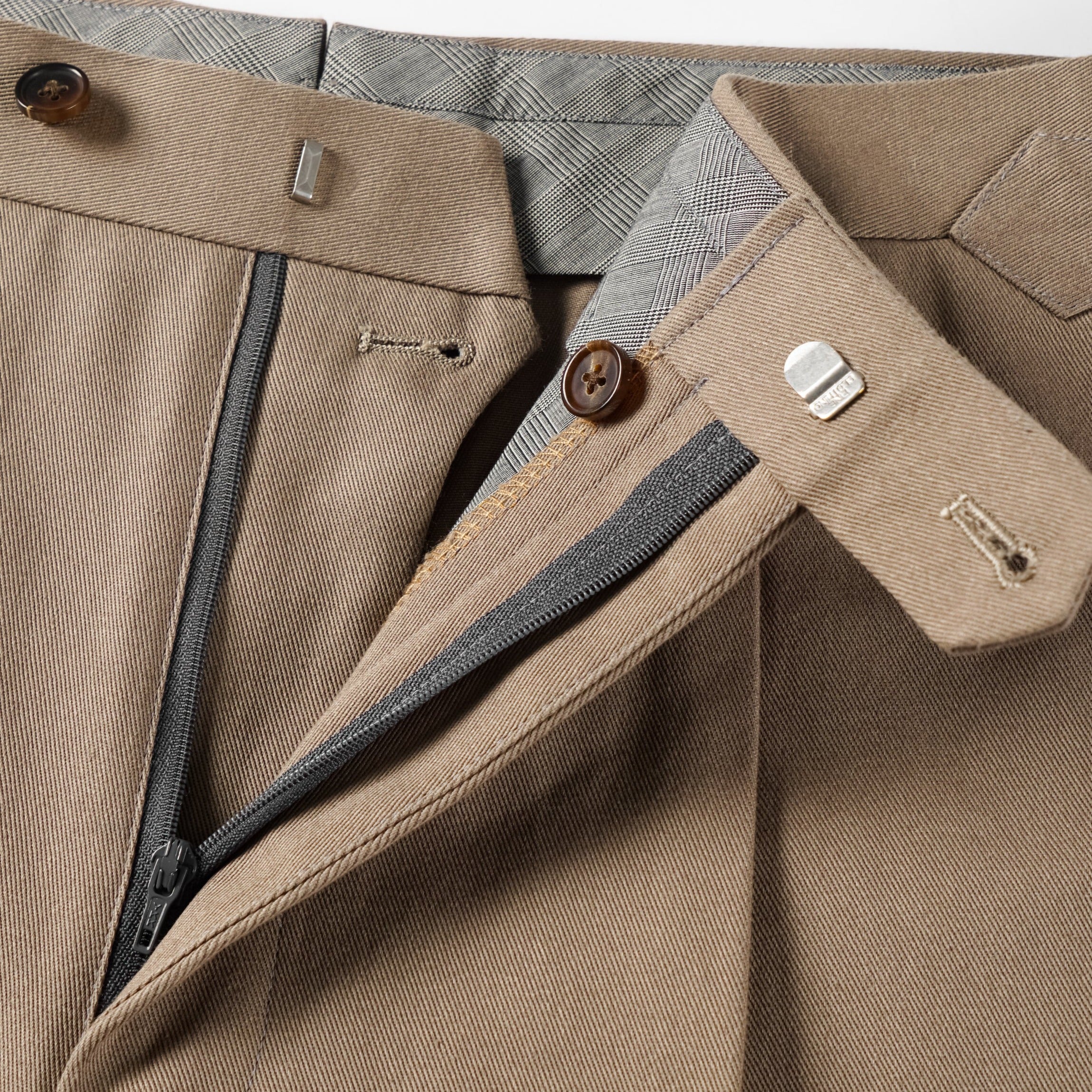 TWILL COTTON TROUSERS by B.MOSS - Image 7