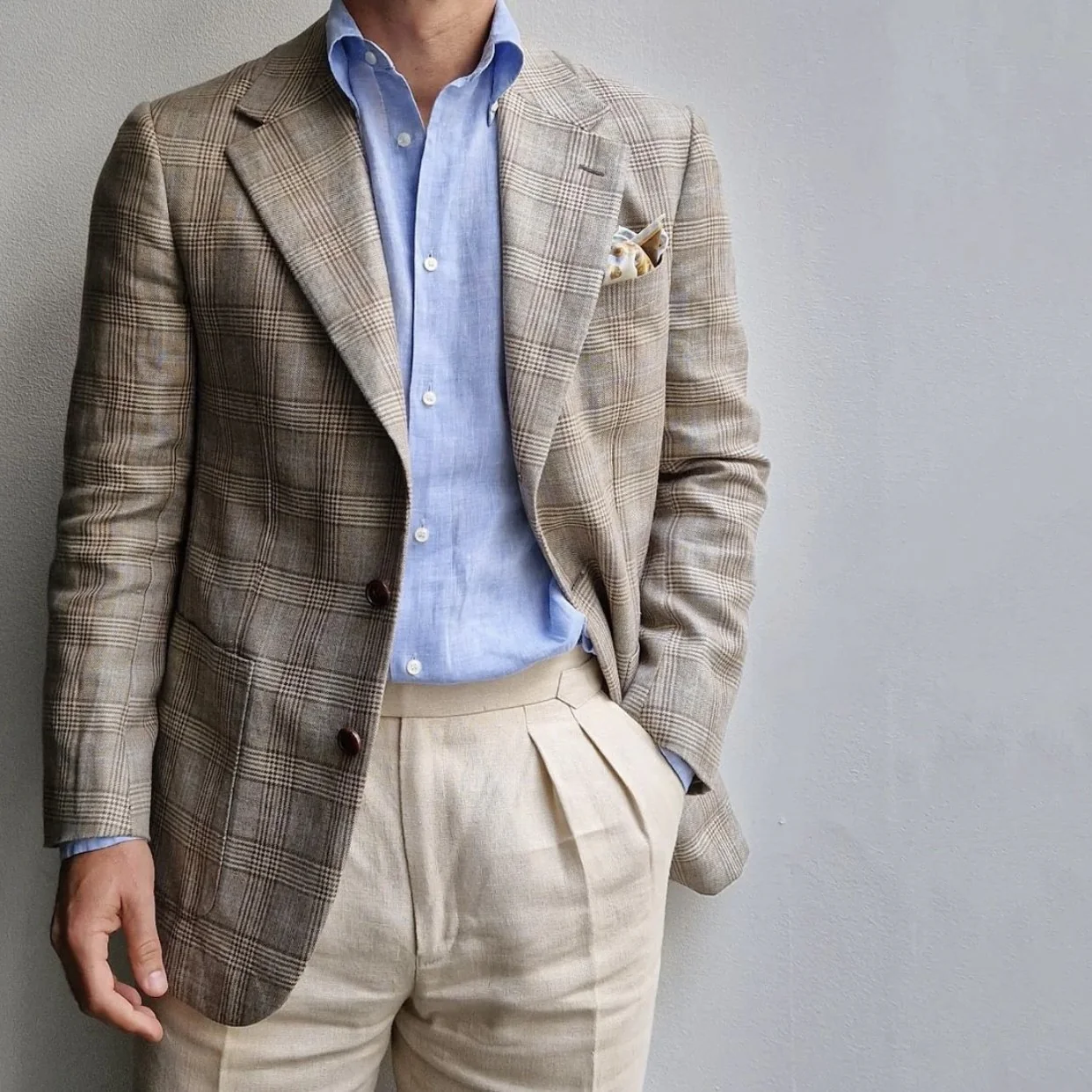 WOOL & LINEN BLAZER by A.MOON - Image 5