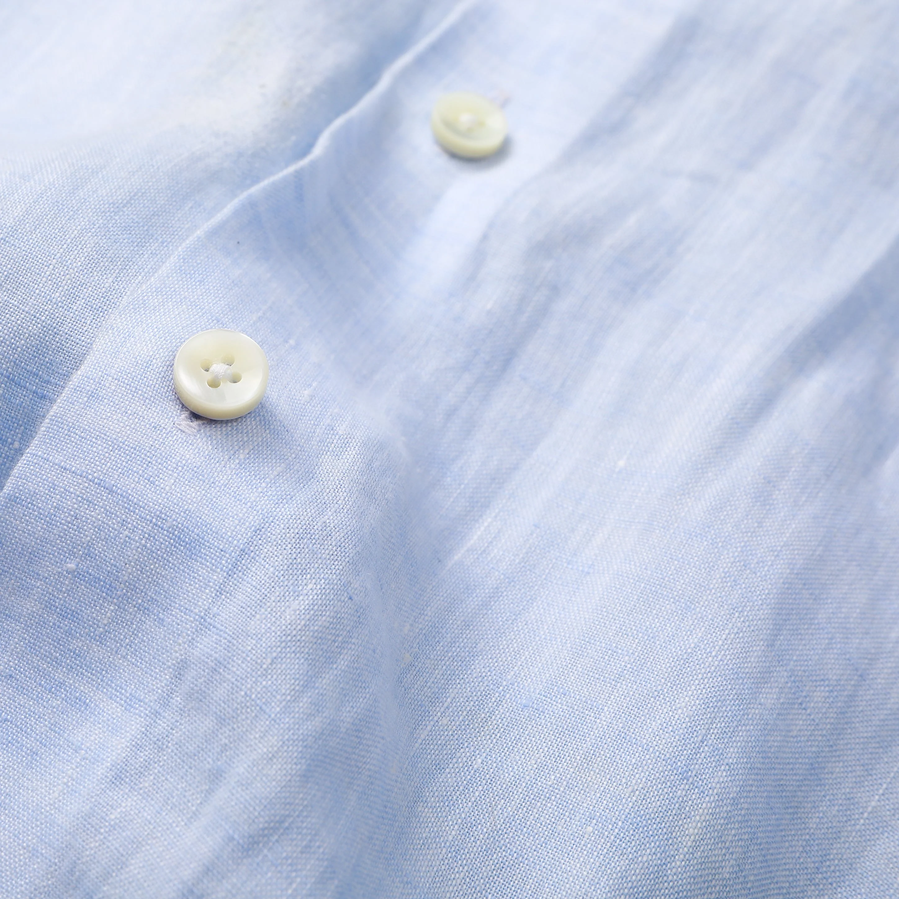 YARN DYED LINEN MAO SHIRT by B. McNUTT - Image 5