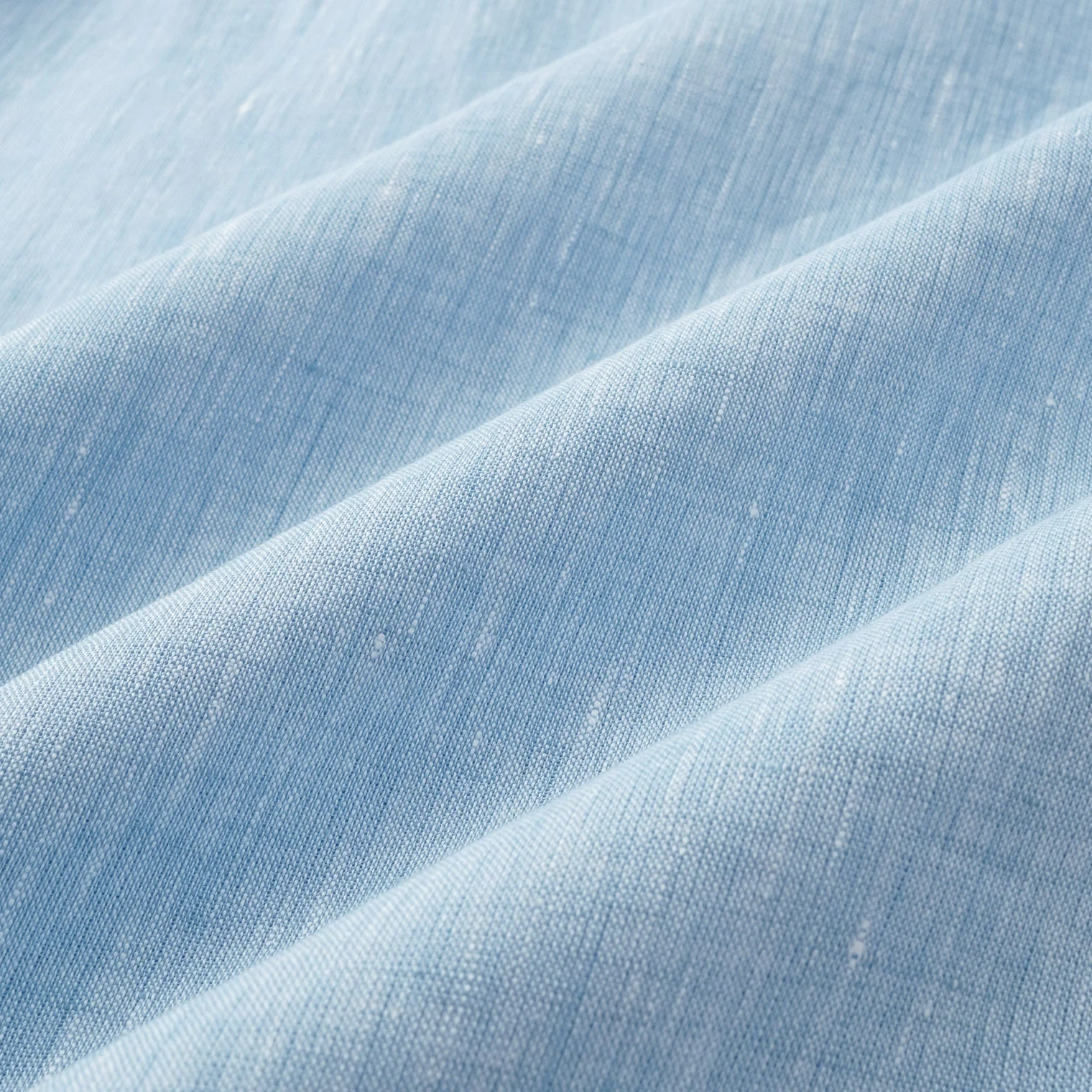 YARN DYED LINEN POPOVER SHIRT by B. McNUTT - Image 8
